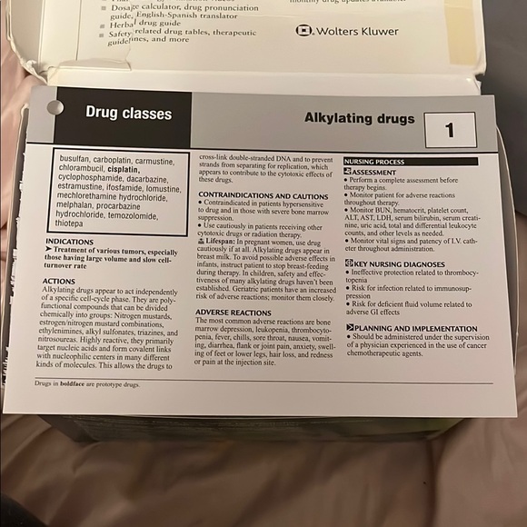 Drug Cards - 19th Edition - Picture 2 of 3